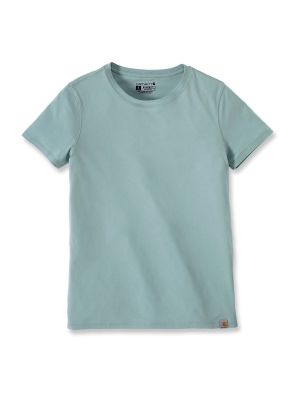 105740 Dames T-shirt Lichtgewicht Carhartt Blue Surf HA4 71workx voor