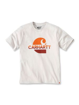 105908 Werk T-shirt Graphic Logo Carhartt 71workx Malt W03 voor