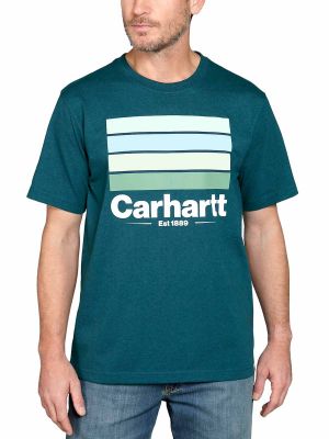 105910 Werk T-shirt Line Graphic Logo - Carhartt