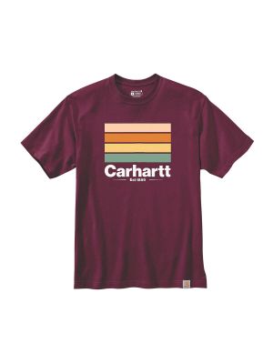 105910 Werk T-shirt Line Graphic Logo Carhartt 71workx Port PRT voor