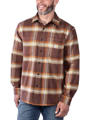 Carhartt Werkoverhemd Flannel Fleece 105945 Chestnut