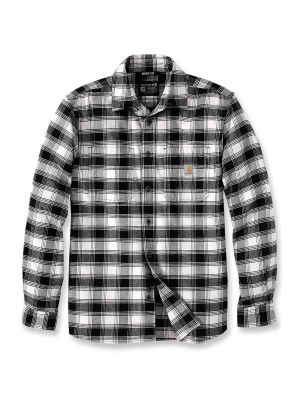 105945 Werkoverhemd Flannel Fleece Carhartt 71workx Malt W03 voor