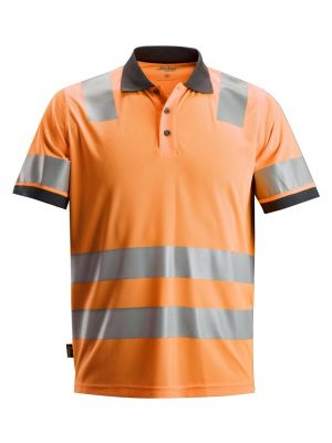 Snickers 2730 AllroundWork, High-Vis Poloshirt Klasse 2 - High Vis Orange