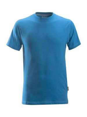 2502 Werk T-shirt Classic Katoen Ocean Blue 1700 Snickers 71workx voor