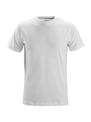 2502 Werk T-shirt Classic Katoen White 0900 Snickers 71workx voor