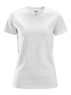 2516 Dames Werk T-shirt Snickers White 0900 71workx voor