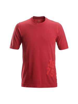 Snickers 2519 FlexiWork, 37.5® Tech T-Shirt s/s - Chili Red