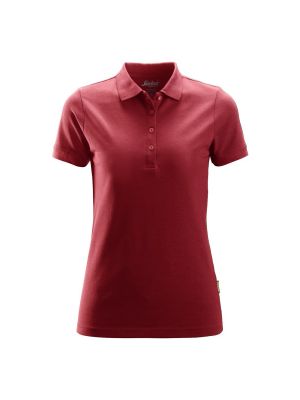 Snickers 2702 Dames Poloshirt - Chili Red