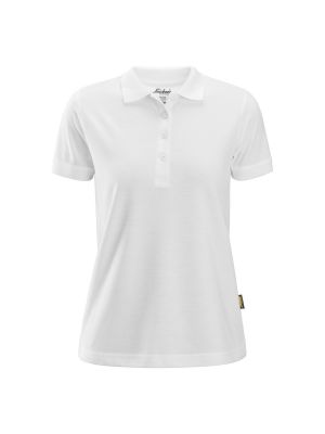 Snickers 2702 Dames Poloshirt - White