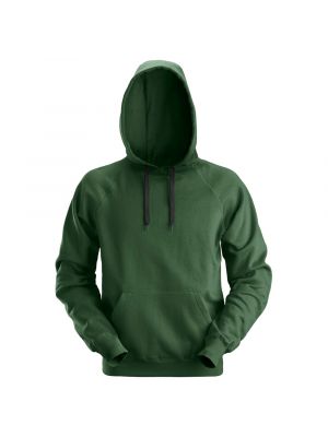 Snickers 2800 Hoodie - Forest Green