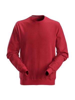 Snickers 2810 Sweatshirt - Chili Red