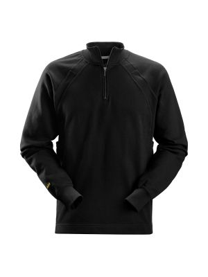 Snickers 2813 ½ Zip Sweatshirt met MultiPockets™ - Black
