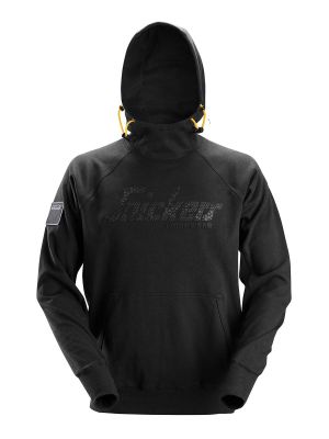 2881 Werk Hoodie 3D Logo Black 0400 Snickers 71workx voor