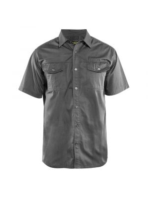 Blåkläder 3296-1190 Shirt Twill s/s - Grey