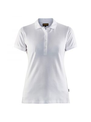 Blåkläder 3307-1035 Women's Pique Polo Shirt - White