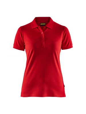 Blåkläder 3307-1035 Women's Pique Polo Shirt - Red