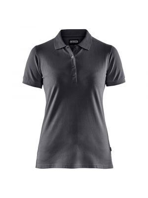 Blåkläder 3307-1035 Women's Pique Polo Shirt - Dark Grey
