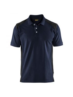 Blåkläder 3324-1050 Pique Polo Shirt - Dark Navy/Black