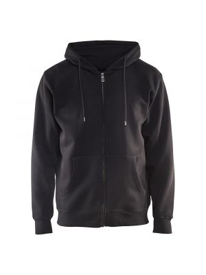 Blåkläder 3366-1048 Hooded Sweatshirt Full-Zip - Black