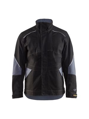 Anti-Flame Jacket 4061 Zwart/Grijs - Blåkläder