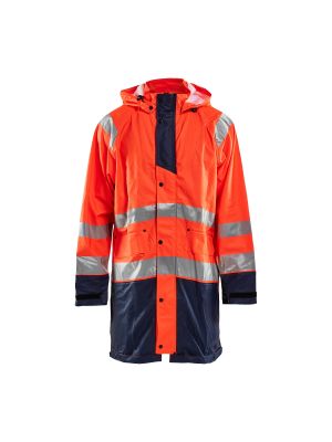 Rain Jacket High Vis Level 1 4324 High Vis Oranje/Marine - Blåkläder