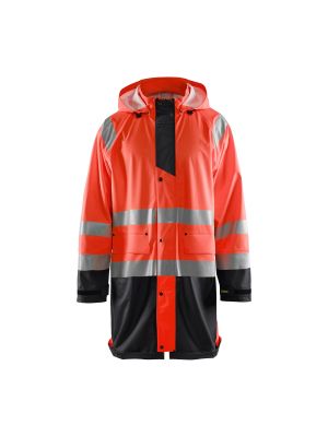 Rain Jacket High Vis Level 1 4324 High Vis Rood/Zwart - Blåkläder