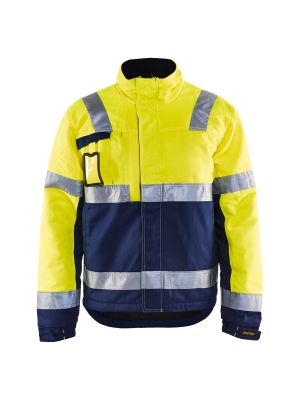 Winter Jacket 4862 High Vis Geel/Marineblauw - Blåkläder