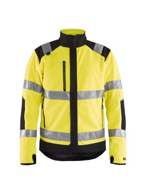 High Vis Windproof Fleece Jacket 4888 High Vis Geel/Zwart - Blåkläder