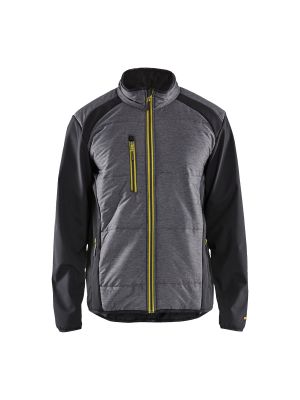 Hybrid Jacket 4929 Zwart/High Vis Geel - Blåkläder