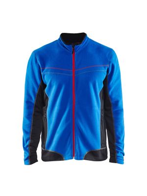 Micro Fleece Jacket 4997 Korenblauw/Zwart - Blåkläder
