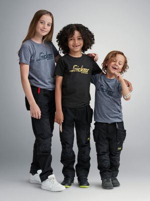 7510 T-shirt Logo Kinderen - Snickers