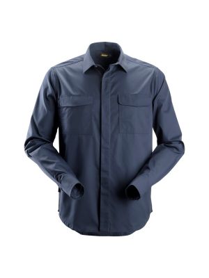 Snickers 8510 Service Shirt l/m - Navy