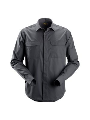 Snickers 8510 Service Shirt l/m - Steel Grey