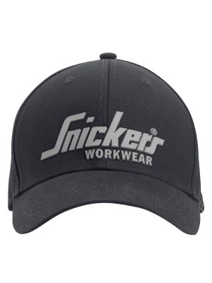 Snickers 9041 Logo Cap - Black