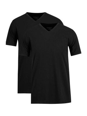 Bart Werk T-shirt 2-pack Stretch Storvik 71workx Zwart paar