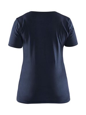 Blåkläder Werk T-Shirt Tweekleurig Dames 3479 Navy Geel