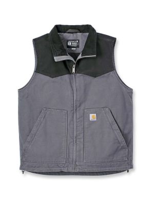 Carhartt Bodywarmer Montana Canvas Isolerend 106433 Shadow Black E86 71workx voor