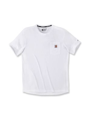 Carhartt Werk T-shirt Force Fast Dry 104616 White WHT 71workx voor