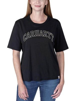 Carhartt Werk T-shirt Graphic 106186 Dames - Zwart