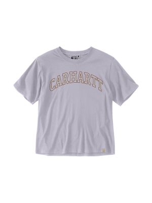 Carhartt Werk T-shirt Graphic 106186 Dames 71workx Lilac Haze V62 voor