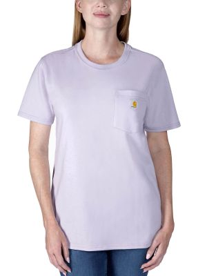 Carhartt Werk T-shirt Pocket Dames 103067 - Lilac Haze