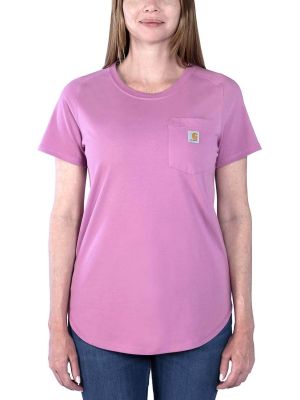 Carhartt Werk T-shirt Pocket Force Dames 105415 - Roze
