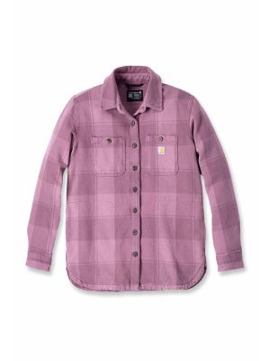 Carhartt Werkoverhemd Flanel Ruit 106450 Dames Woodrose V73 71workx voor