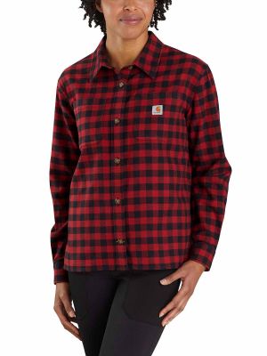 Carhartt 104972 Rugged Flex® Stretch Flannel Overhemd