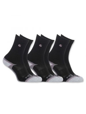 Carhartt WA642-3 Force® Performance sokken 3-pak - Black