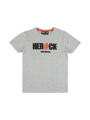 Herock Eni Kids Werk T-shirt 23KTS2301LHG Licht heater grijs 71workx voor