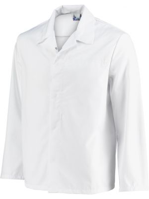 Low Care Work Jacket Brugge White - Orcon Workwear