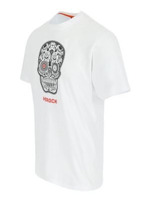 Skullo Werk T-Shirt Met Geprint Logo - Herock