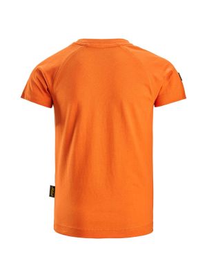 Snickers 7514 T-shirt Logo Kinderen - Oranje