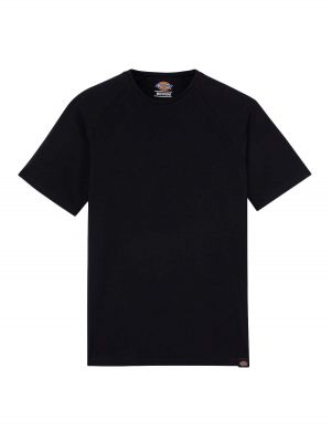 Temp-IQ Werk T-Shirt UV-ademend Zwart - Dickies - front